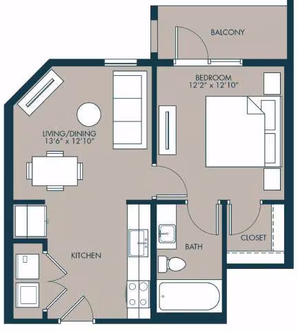Unit 1314 1114 floor plan